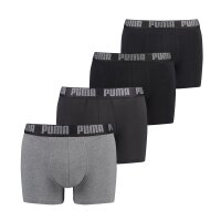 PUMA Mens Boxer Shorts, 4-pack - Basic Boxer ECOM, Cotton...