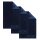 JOOP! guest towel Classic terry collection, 3-pack - terry towelling Blue 30x50cm