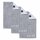 JOOP! guest towel Classic terry collection, 3-pack - terry towelling Grey 30x50cm