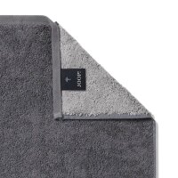 JOOP! Gästetuch Classic Frottierkollektion, 3er Pack - Walkfrottier Anthrazit 30x50cm