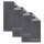 JOOP! guest towel Classic terry collection, 3-pack - terry towelling Anthracite 30x50cm