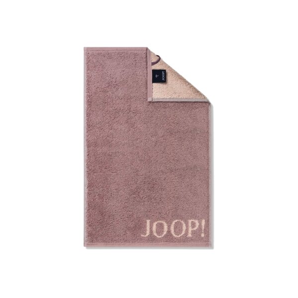 JOOP! Gästetuch Classic Frottierkollektion - Walkfrottier Rosa 30x50cm