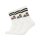 ellesse unisex sport socks PULLO, 3 pairs - tennis socks, crew socks, logo White EU 43-46,5 (UK 9-11.5) 3er Pack (1x3P)