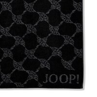 JOOP! Handtuch Classic / Infinity Kollektion, 3er Pack - Walkfrottier Schwarz Cornflower 50x100cm