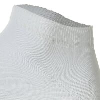 Hudson 2 Pair Men Sneaker Socks - Only 2Pack, Footlets, Invisible, Unicoloured White 12-15 UK