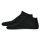 Hudson Herren Sneaker Socken im Pack - Only, Vorteilspack, Füssling, Invisible, Einfarbig Schwarz 47-50  2er Pack (1x2P)