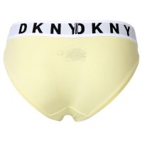 DKNY Womens Slip - Brief, Cotton Modal Stretch, Logo Waistband, uni Yellow L (Large)