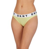 DKNY Womens Slip - Brief, Cotton Modal Stretch, Logo Waistband, uni Yellow L (Large)