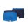PUMA Mens Boxers Shorts, Pack of 2 - Basic Trunks, Cotton Stretch, unicoloured Blue XL (X-Large)