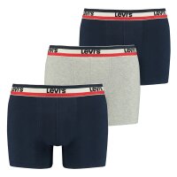 Levis Herren Boxer-Shorts, 3er Pack - Sportswear Logo...