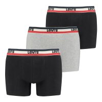Levis Herren Boxer-Shorts, 3er Pack - Sportswear Logo...