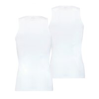 PUMA Herren Tank Top, 2er Pack - Basic, Unterhemd, Rundhals, Single Jersey, einfarbig Weiß S