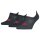 LEVIS Unisex Sneaker-Socken, 3er Pack - FOOTIE HIGH RISE BATWING, Anti-Slip