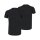 PUMA Herren T-Shirts im Pack - Basic Crew Tee, Vorteilspack, Rundhals, Kurzarm, uni Schwarz M 2er Pack (1x2P)
