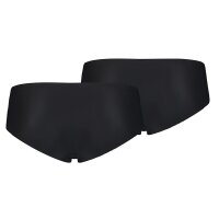 PUMA Womens Hipster, 2-Pack - Underpants, seamless, Microfibre, uni Black XS (X-Small)