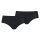 PUMA Womens Hipster, 2-Pack - Underpants, seamless, Microfibre, uni Black S (Small)