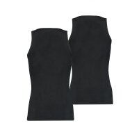 PUMA Men Tank Top, Pack of 2 - Basic, Undershirt, Round Neck, Single Jersey, uni Black S (Small)