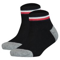 TOMMY HILFIGER Kinder Quarter-Socken, 2er Pack - ICONIC...
