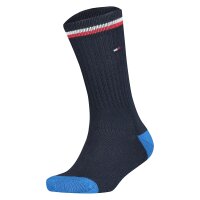 TOMMY HILFIGER Kinder Socken, 2er Pack - ICONIC SPORTS, Frottee-Sohle, 27-42 Dunkelblau 31-34
