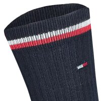 TOMMY HILFIGER Kinder Socken, 2er Pack - ICONIC SPORTS, Frottee-Sohle, 27-42 Dunkelblau 31-34