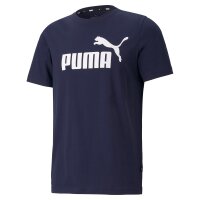 PUMA Men T-shirt - ESS Logo Tee, round neck, cotton, uni