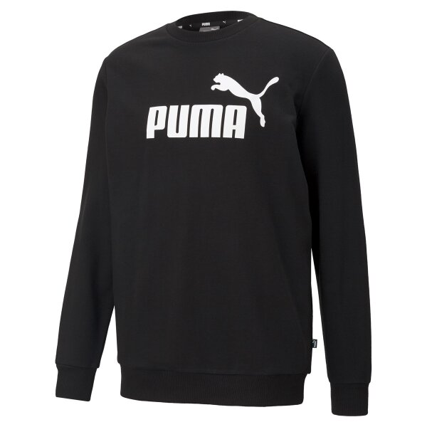 PUMA Men Sweatshirt - ESS Big Logo Crew, Big Logo, Round Neck