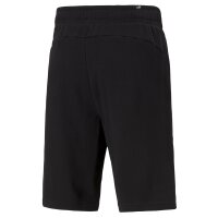 PUMA Herren Shorts - ESS Shorts, Logo, Baumwolle, kurz Schwarz S