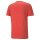 PUMA Herren Sport T-Shirt - ESS Essentials Heather Tee, Rundhals, Kurzarm, uni Rot S