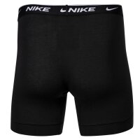 NIKE Herren Boxer Shorts, 3er Pack - Boxers, Cotton Stretch, einfarbig Schwarz XL