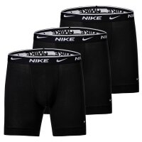 NIKE Mens Boxer Shorts, Pack of 3 - Boxers, Cotton Stretch, unicoloured Black XL (X-Large)