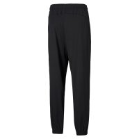 PUMA Mens Sweatpants - Active Woven Pants, Training Pants, Logo Black S (Small)