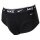NIKE Mens Briefs, Pack of 3 - Slips, Logo waistband, Cotton Stretch Black S (Small)