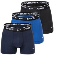 NIKE Mens Boxer Shorts, Pack of 3 - Trunks, Logo Waistband, Cotton Stretch