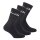 Diadora Unisex Tennis Socks - 3 Pack, Logo Black 43-46