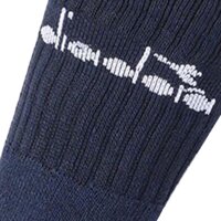 Diadora Unisex Tennissocken - 3er Pack, Logo Dunkelblau 43-46