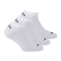 Diadora Unisex Sneaker Socks - 3 Pack, Logo White 35-38