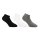 DIESEL mens sneaker socks, 3-pack - SKM-GOST-THREEPACK, low cut, solid colour