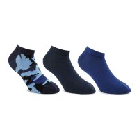 DIESEL Herren Sneaker-Socken, 3er Pack - SKM-GOST-THREEPACK, Low Cut, Uni/Camo