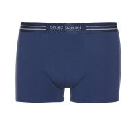 Bruno Banani Herren Boxershorts 3er Pack - Essential Cotton, Baumwolle, einfarbig Schwarz/Dunkelblau/Hellblau S (Small)