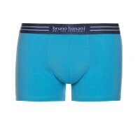Bruno Banani Herren Boxershorts 3er Pack - Essential Cotton, Baumwolle, einfarbig Schwarz/Dunkelblau/Hellblau S (Small)