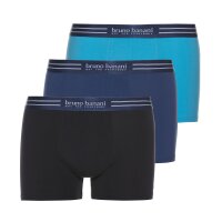 Bruno Banani Mens Boxer Shorts 3 Pack - Essential Cotton,...
