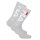FILA Unisex Socken 2 Paar - Tennissocken, Crew Socks, Frottee, Sport, Logo Grau 39-42