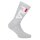 FILA Unisex Socks 2 Pairs - Tennis Socks, Crew Socks, Terry, Sport, Logo Grey 39-42 (UK 6-8)