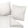 Janine Bed Linen 2 Pieces - Davos, fine Fibre, Cotton, Points Light grey 135x200cm