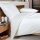 Janine Bed Linen 2 Pieces - Davos, fine Fibre, Cotton, Points Light grey 155x220cm