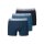 SCHIESSER Jungen Shorts im Pack - Serie "95/5", Vorteilspack, Unterhose, Organic Cotton Blau 140 3er Pack (1x3P)