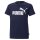 PUMA Jungen T-Shirt - Baumwolle, einfarbig, Logo-Print, Rundhals