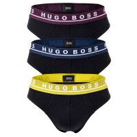 HUGO BOSS Mens Briefs, Pack of 3 - Slips, Logo Waistband,...