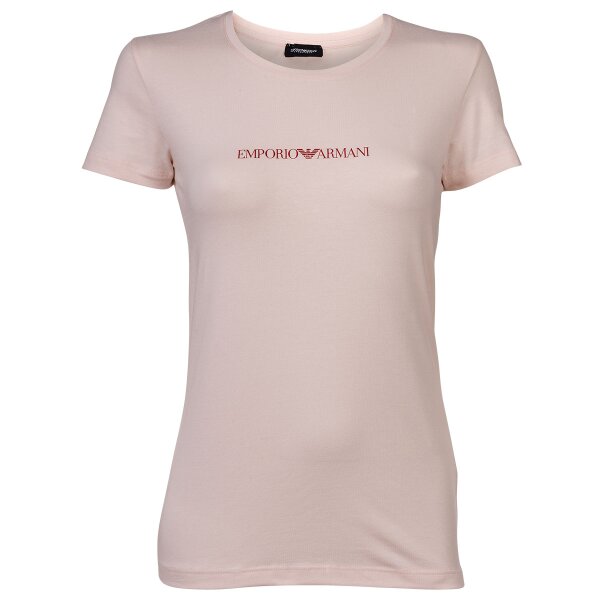 EMPORIO ARMANI Ladies T-Shirt - Round neck, Short sleeve, Loungewear, Stretch Cotton