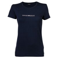 EMPORIO ARMANI Damen T-Shirt - Rundhals, Kurzarm, Loungewear, Stretch Cotton